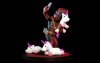 Deadpool unicorn 2024 selfie