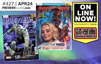 Get your Digital Version of the May PREVIEWS!