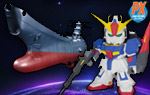 New PX Pre-Orders: Jumbo Sofubi SD Z Gundam and Mechanics Space Battleship Yamato Figures