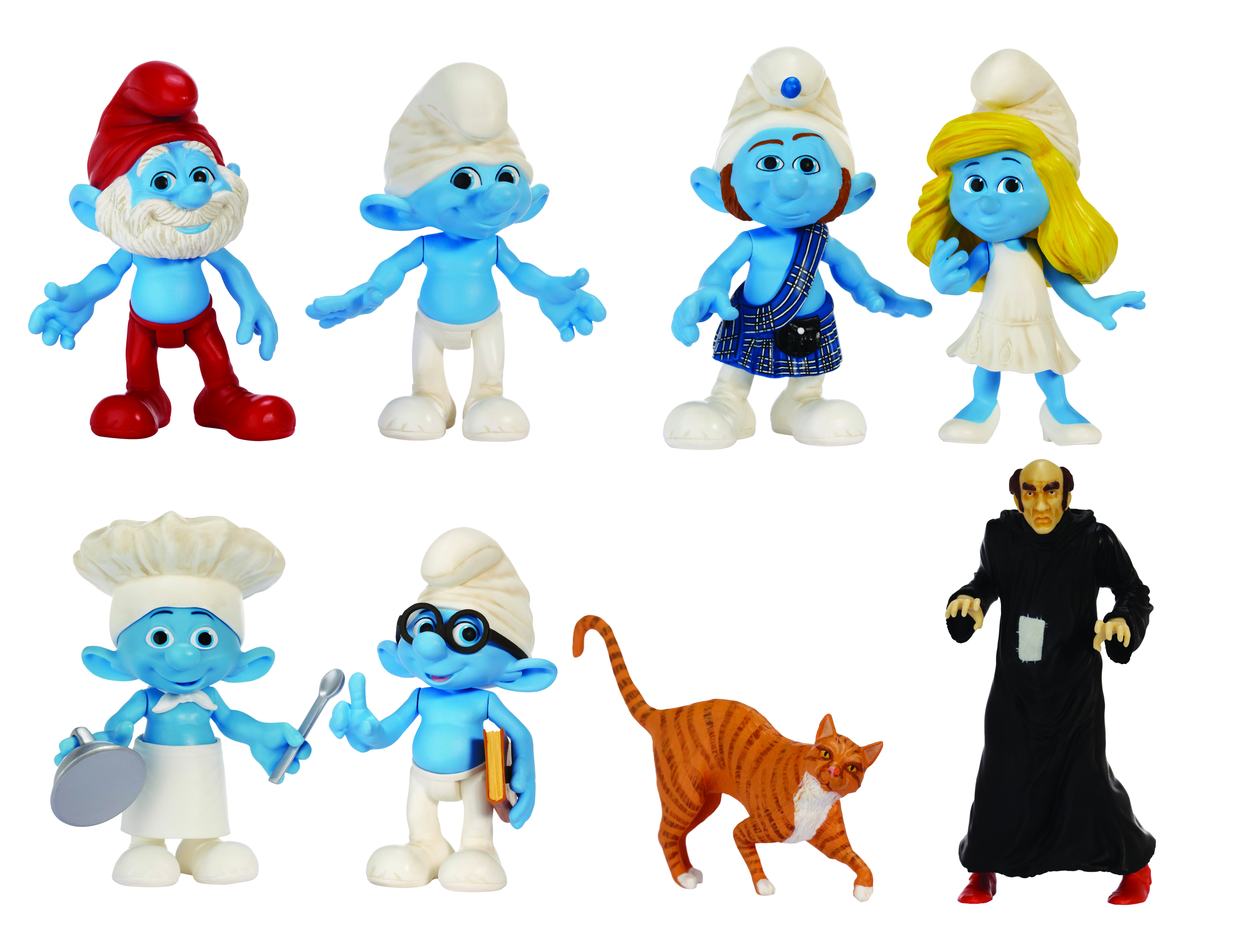 smurf figures list