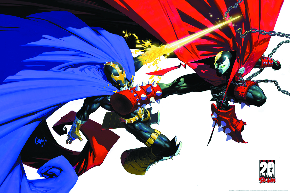 spawn 20th anniversary statue