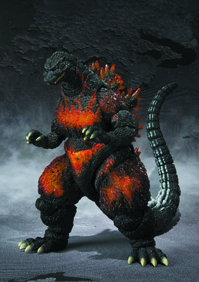 OCT121816 BURNING GODZILLA S.H.MONSTER ARTS AF Previews World