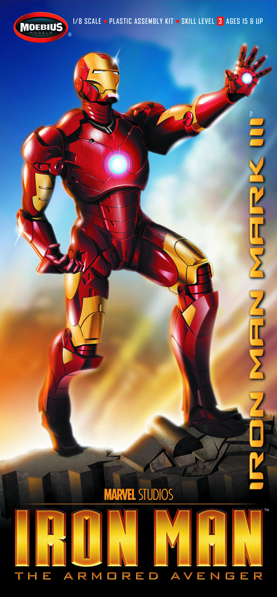 OCT121695 IRON MAN MKIII 1/8 SCALE MODEL KIT Previews World