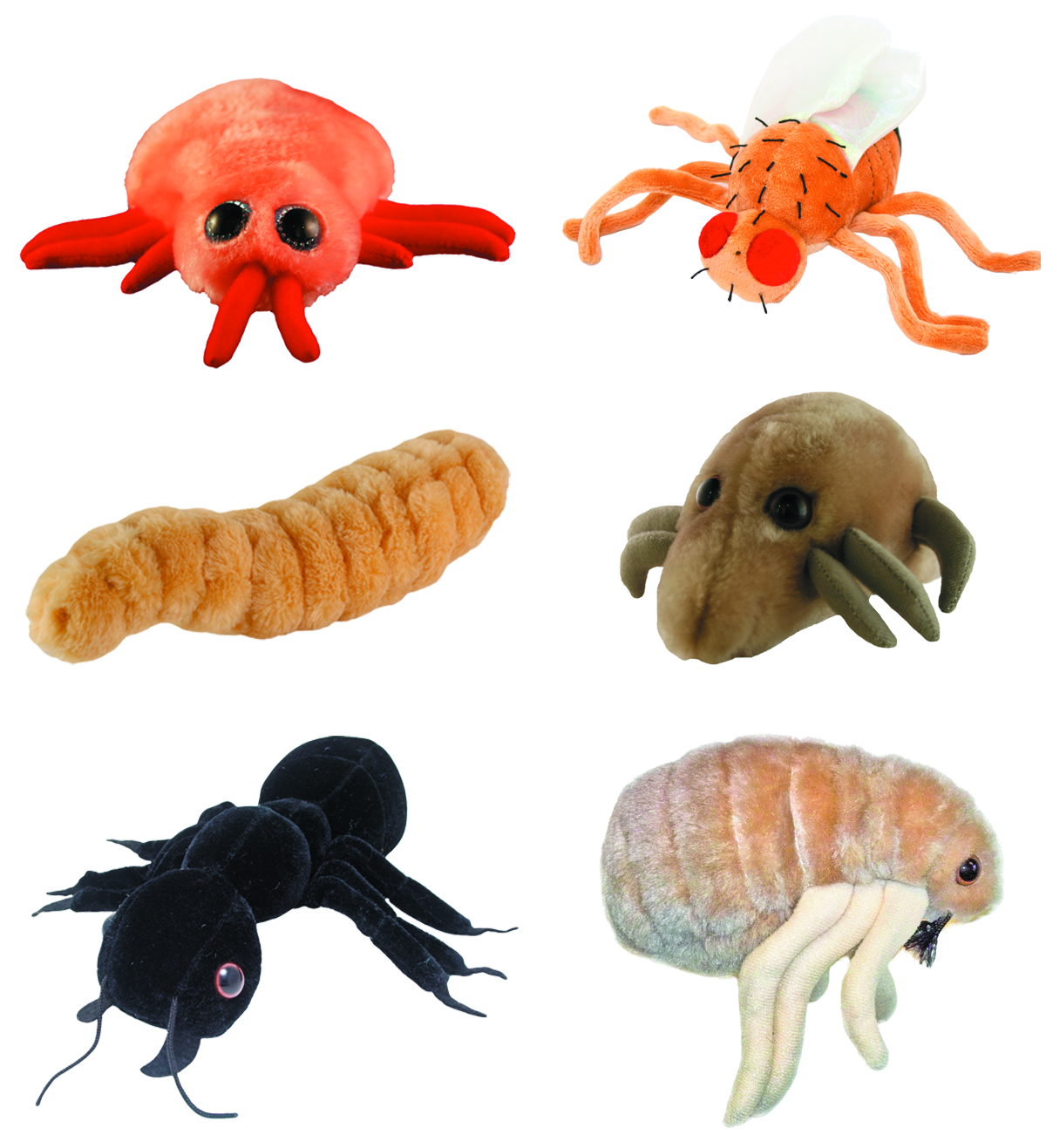 FEB131620 - GIANT MICROBES CRITTERS 24-PC PLUSH ASST - Previews World