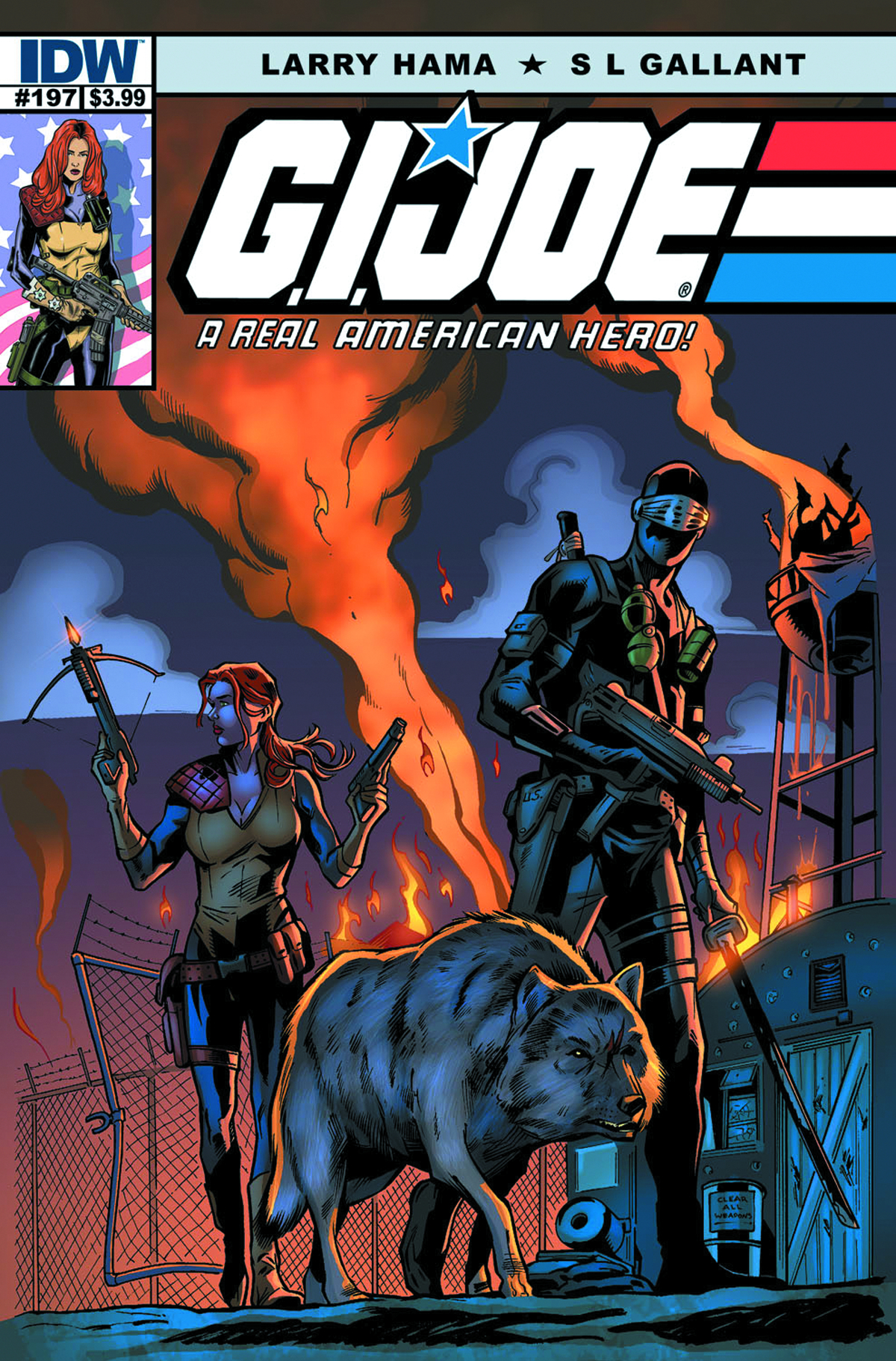 OCT130400 - GI JOE A REAL AMERICAN HERO #197 - Previews World