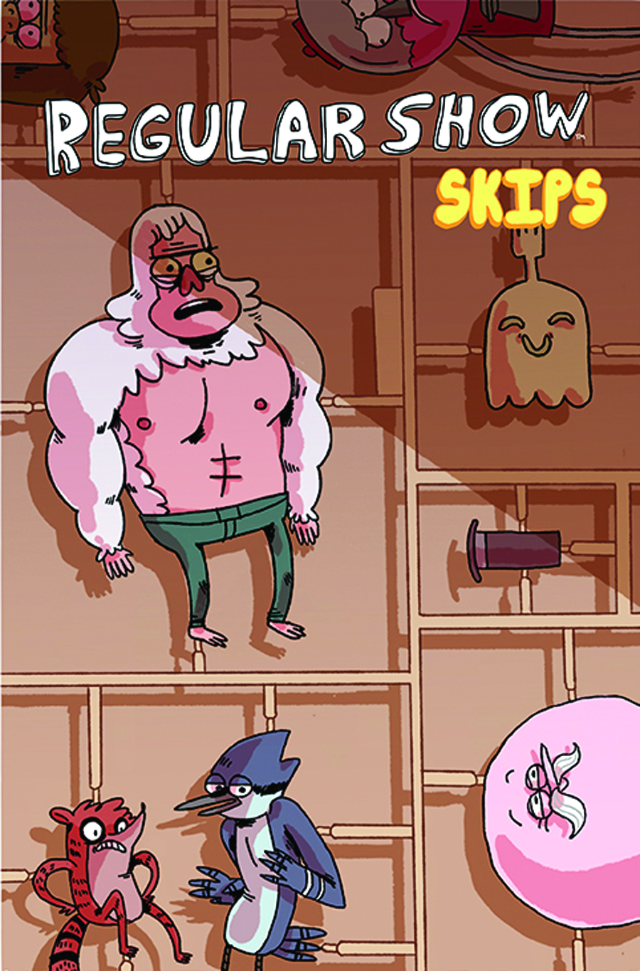 regular show skips plush