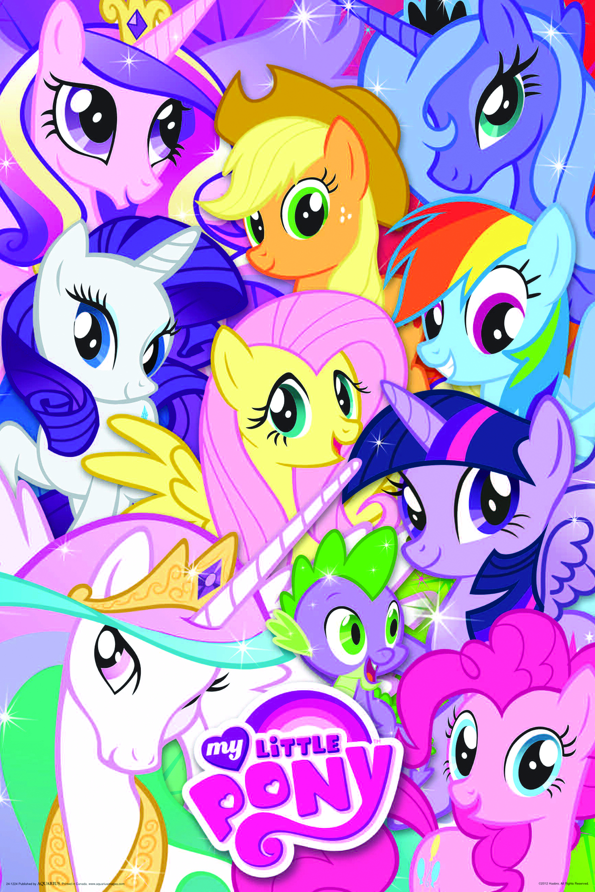 MAR142364 MY LITTLE PONY COLLAGE WALL POSTER Previews World