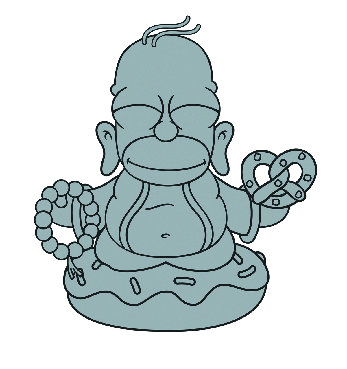 simpsons buddha