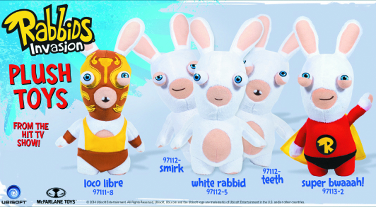 rabbit invasion plush
