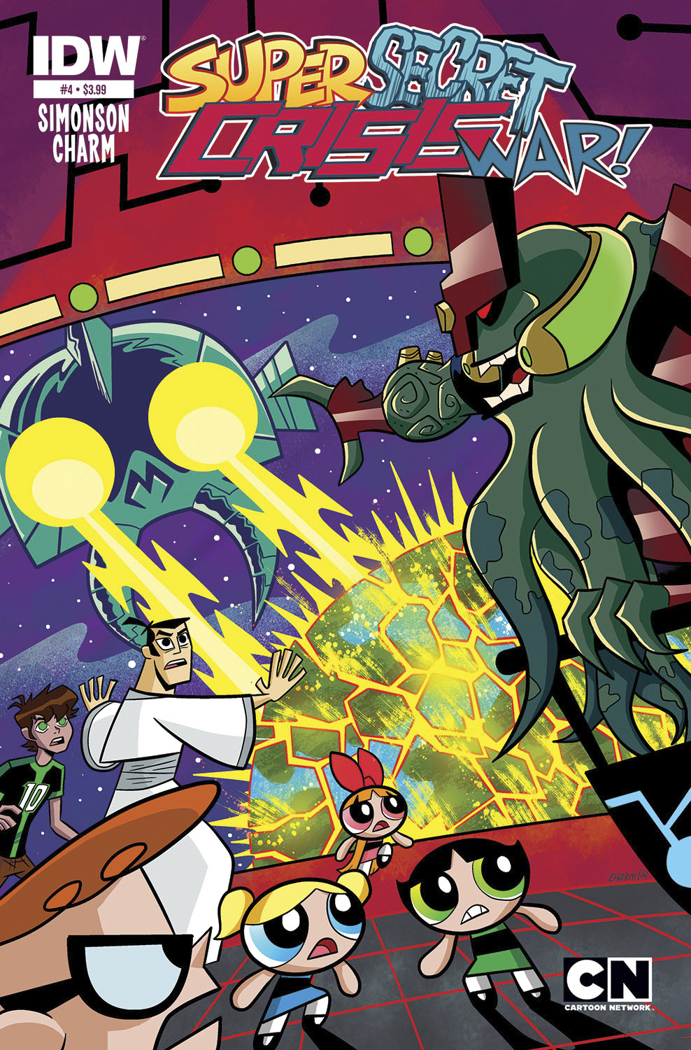 JUL140351 - CARTOON NETWORK SUPER SECRET CRISIS WAR #4 (OF 6