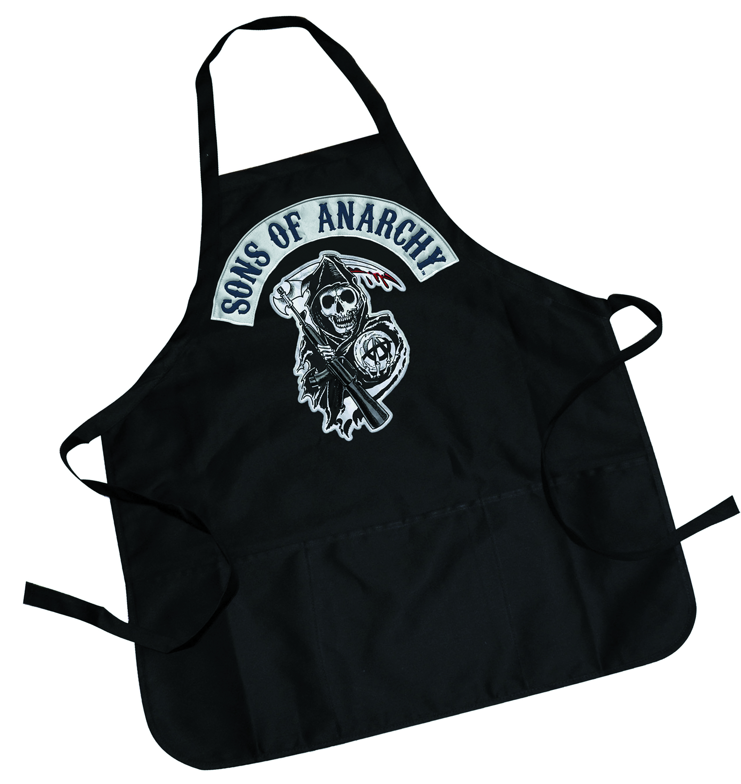 SEP142563 - SONS OF ANARCHY LOGO APRON - Previews World2550 x 2700