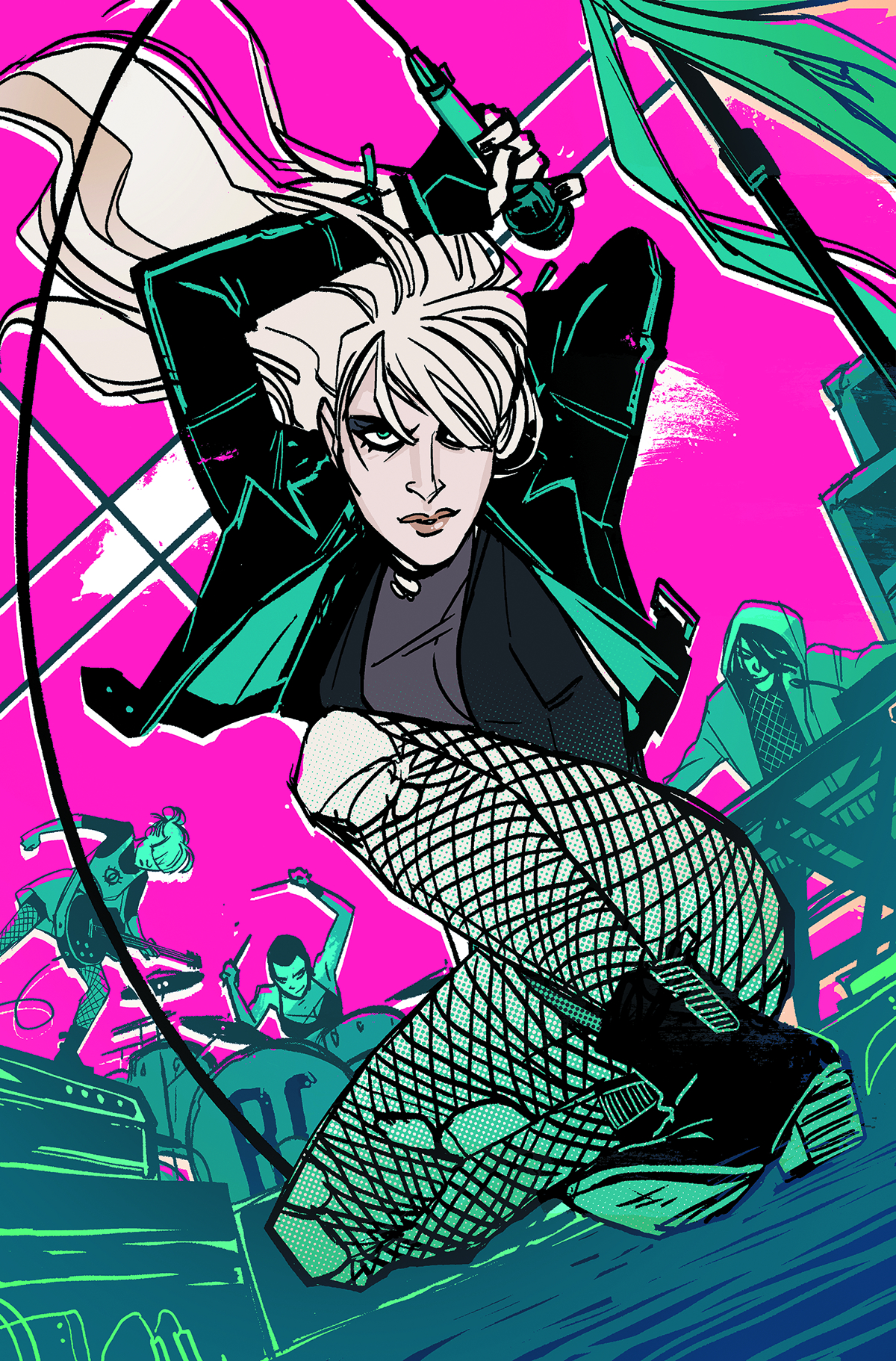 black canary maquette