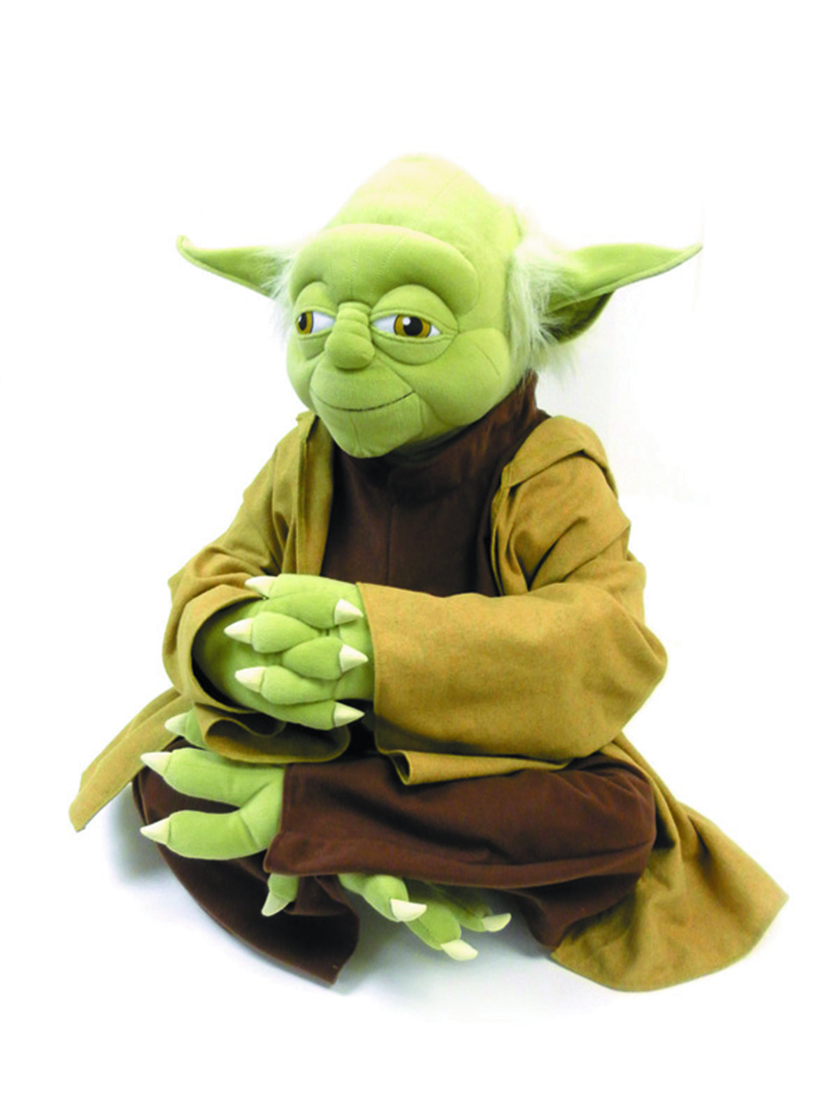 big stuffed yoda
