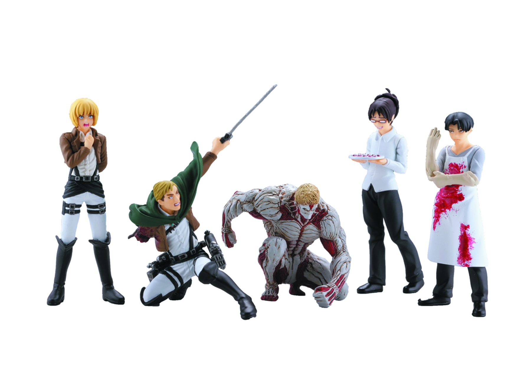 attack on titan capsule toys