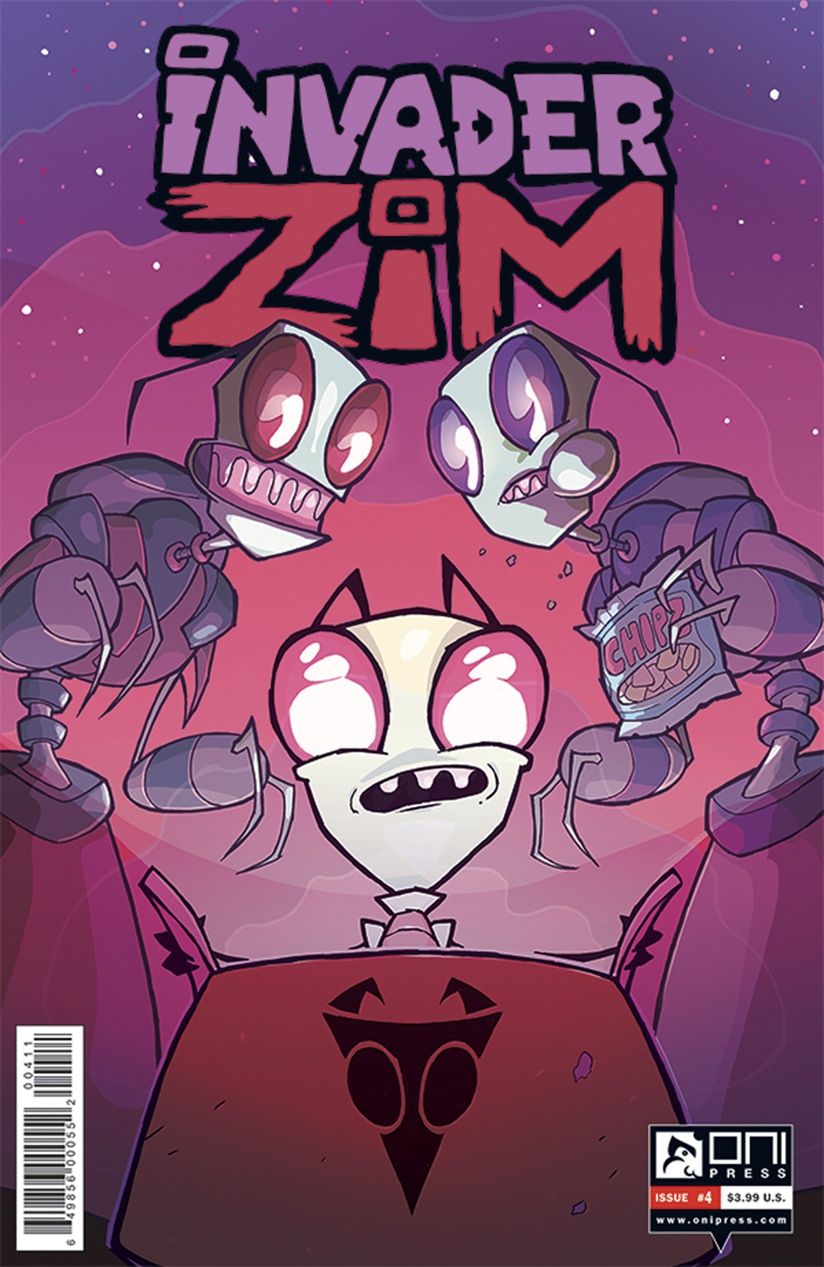 AUG151636 - INVADER ZIM #4 - Previews World