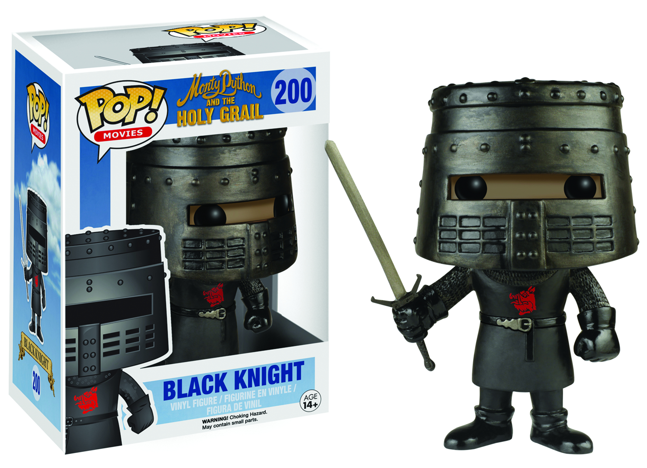monty python holy grail black knight action figure