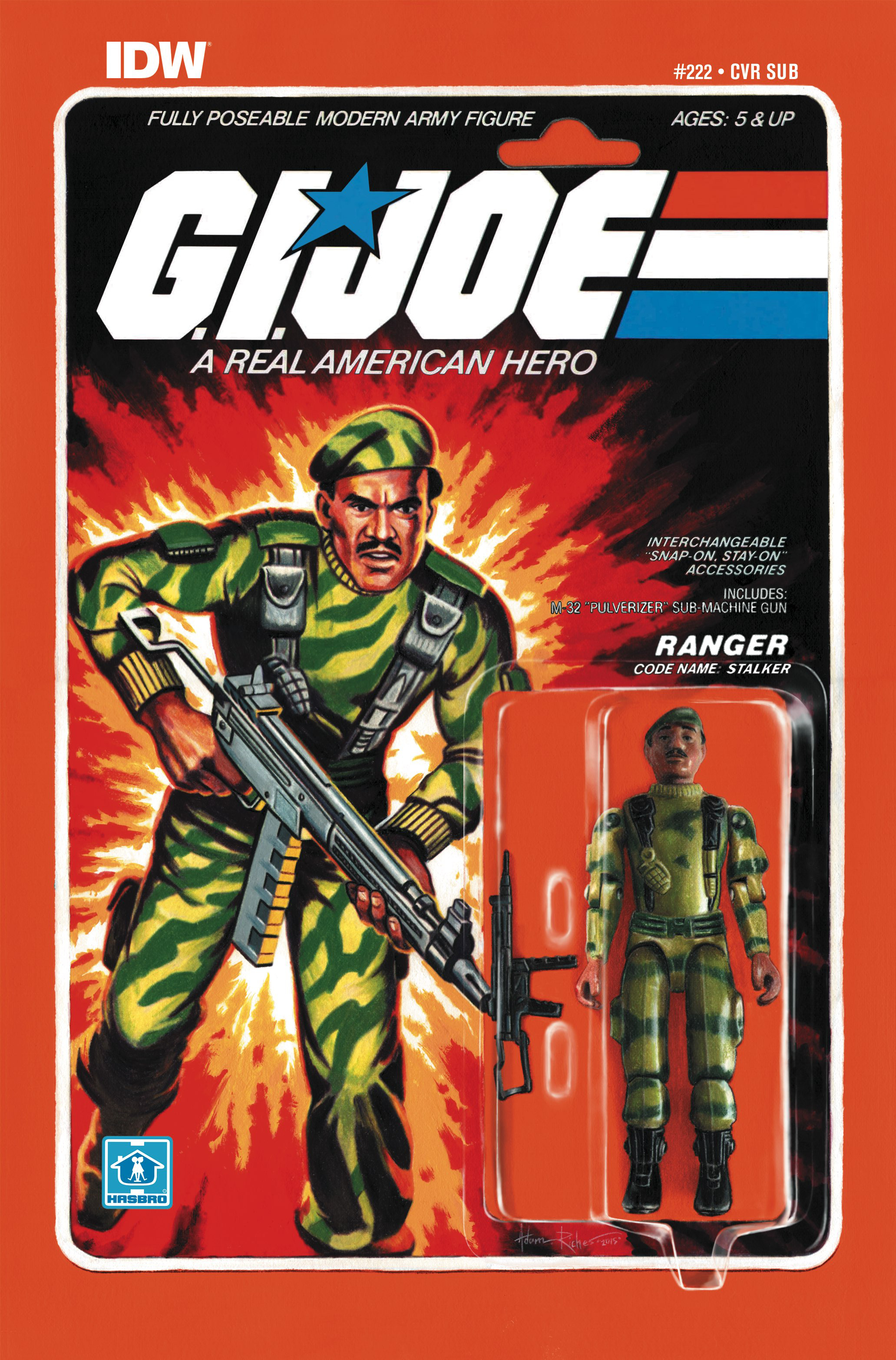 Oct150322 Gi Joe A Real American Hero 222 Subscription Var