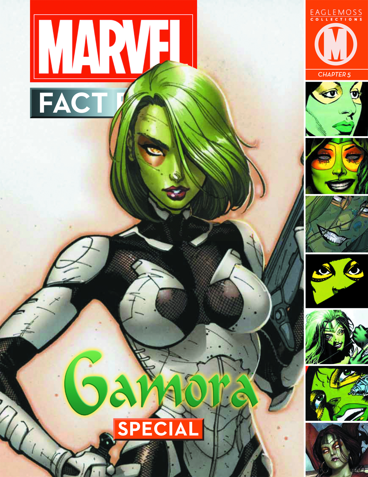 NOV151889 - MARVEL FACT FILES COSMIC SPECIAL #4 GAMORA - Previews World1200 x 1555