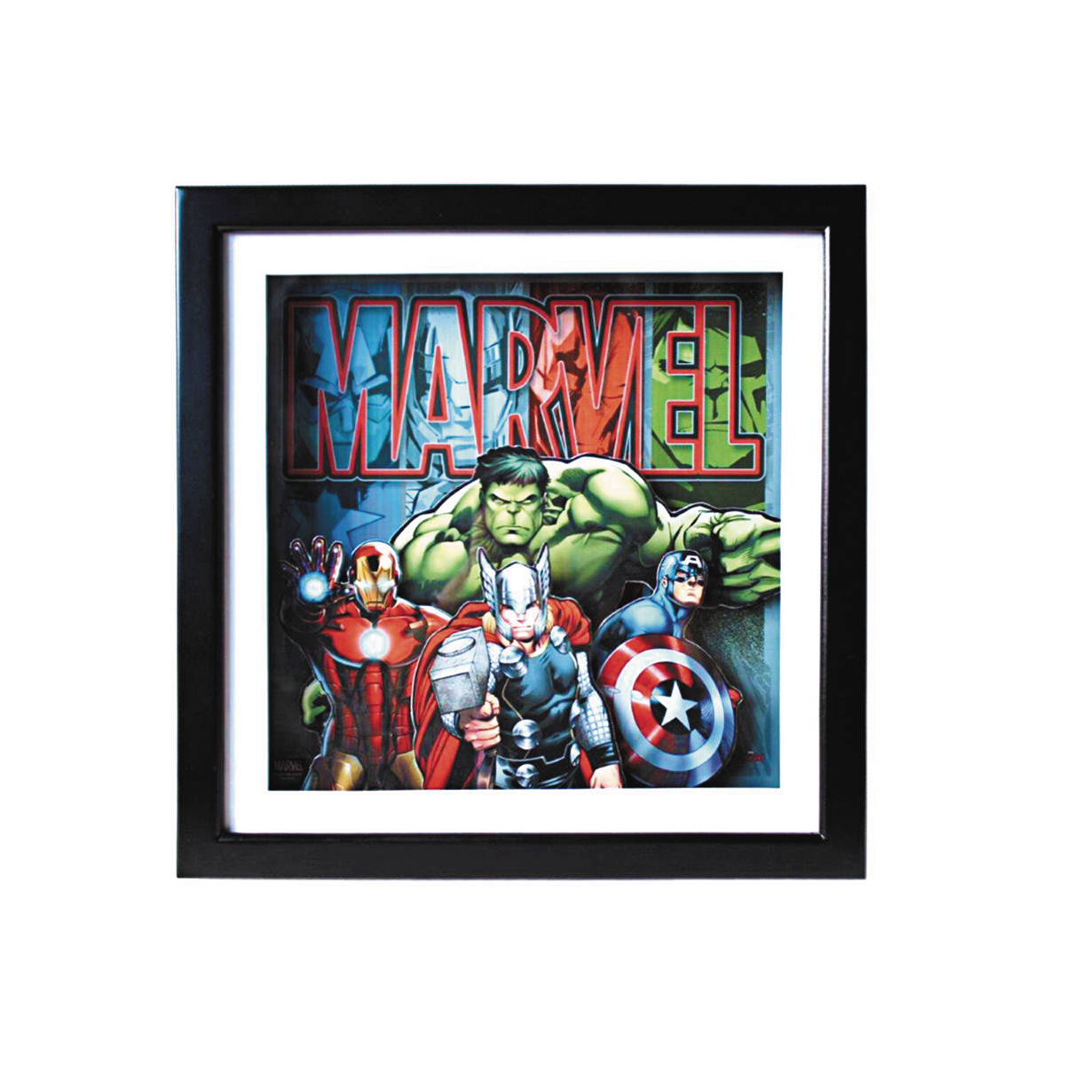 Avengers Shadow Box SVG - Sadesain Arts