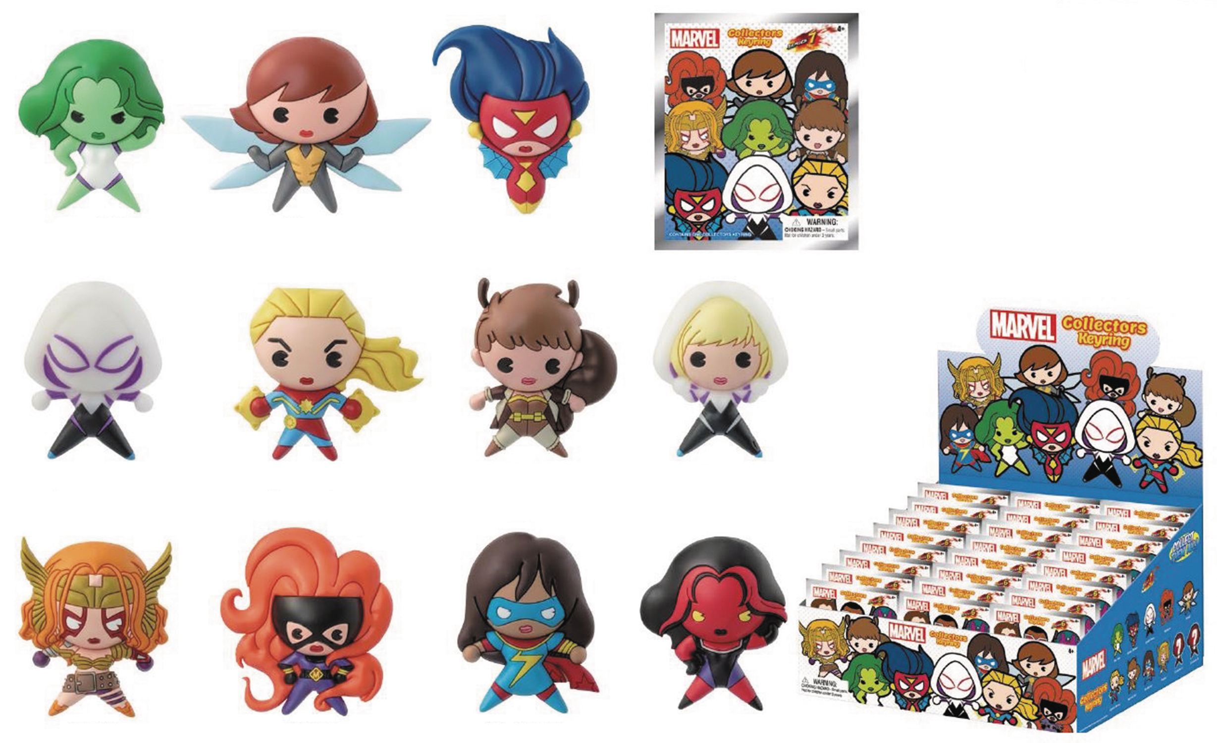 lego captain marvel keyring