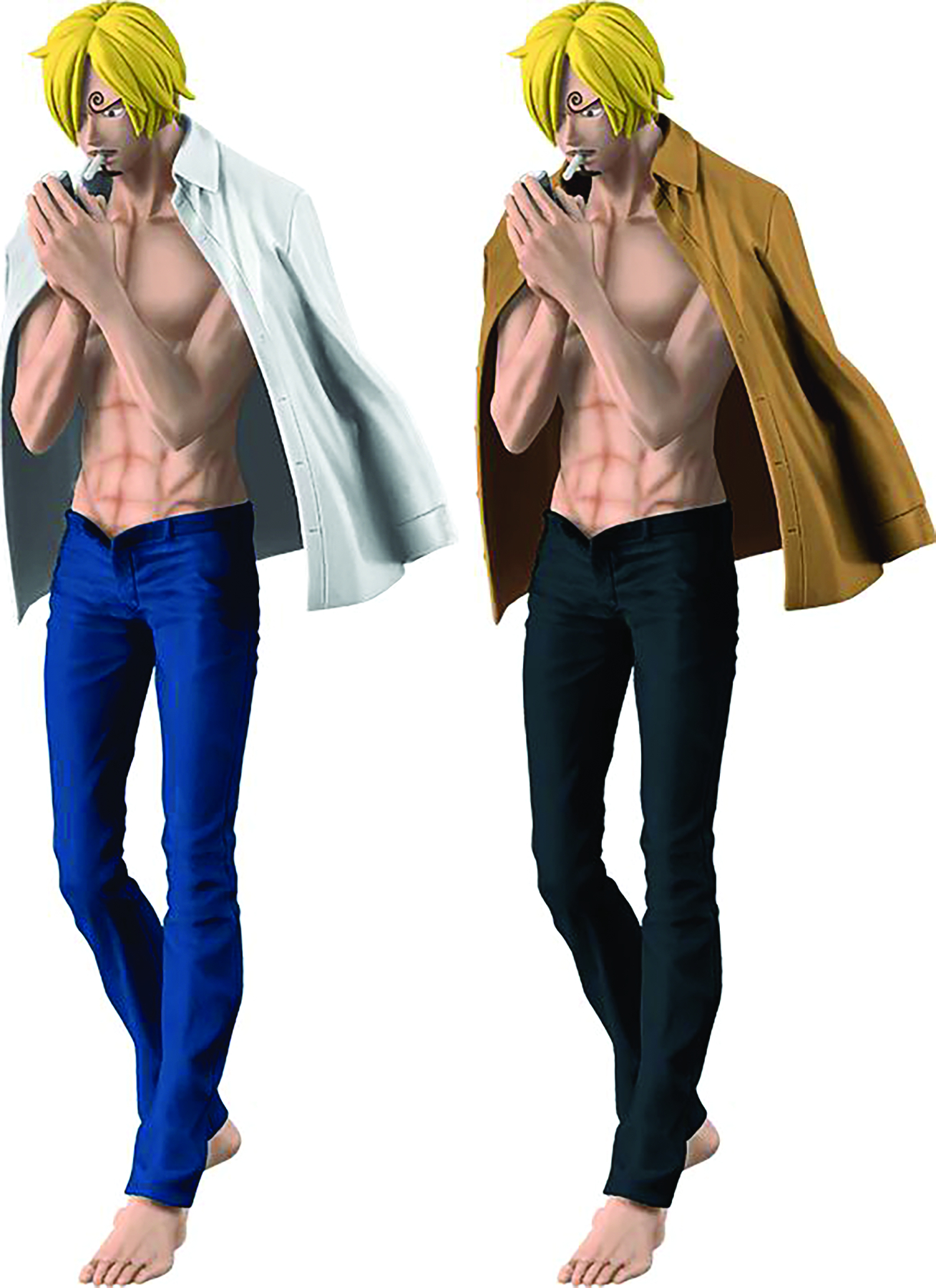 JUN169149 ONE PIECE BODY CALENDAR V2 SANJI A FIG Previews World