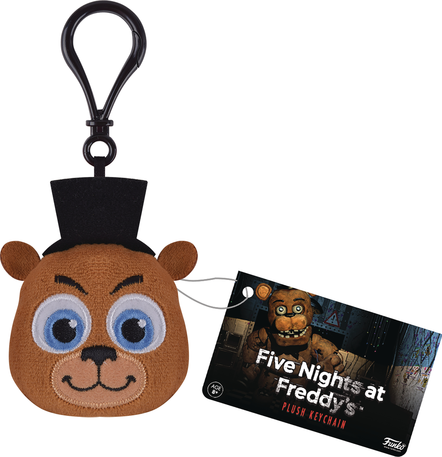 five nights at freddy's plush keychain