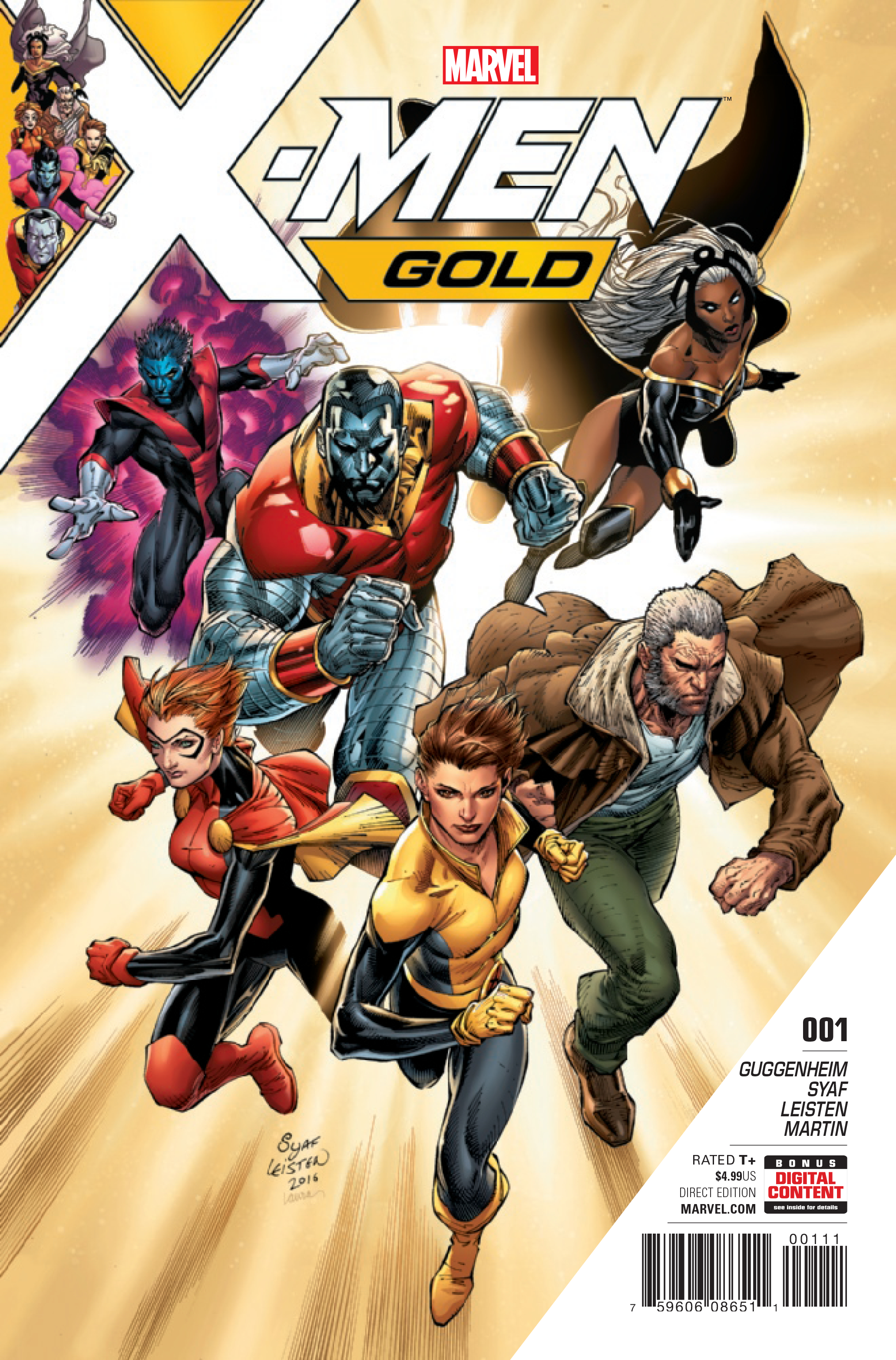 Resultado de imagem para X-Men: Gold 1