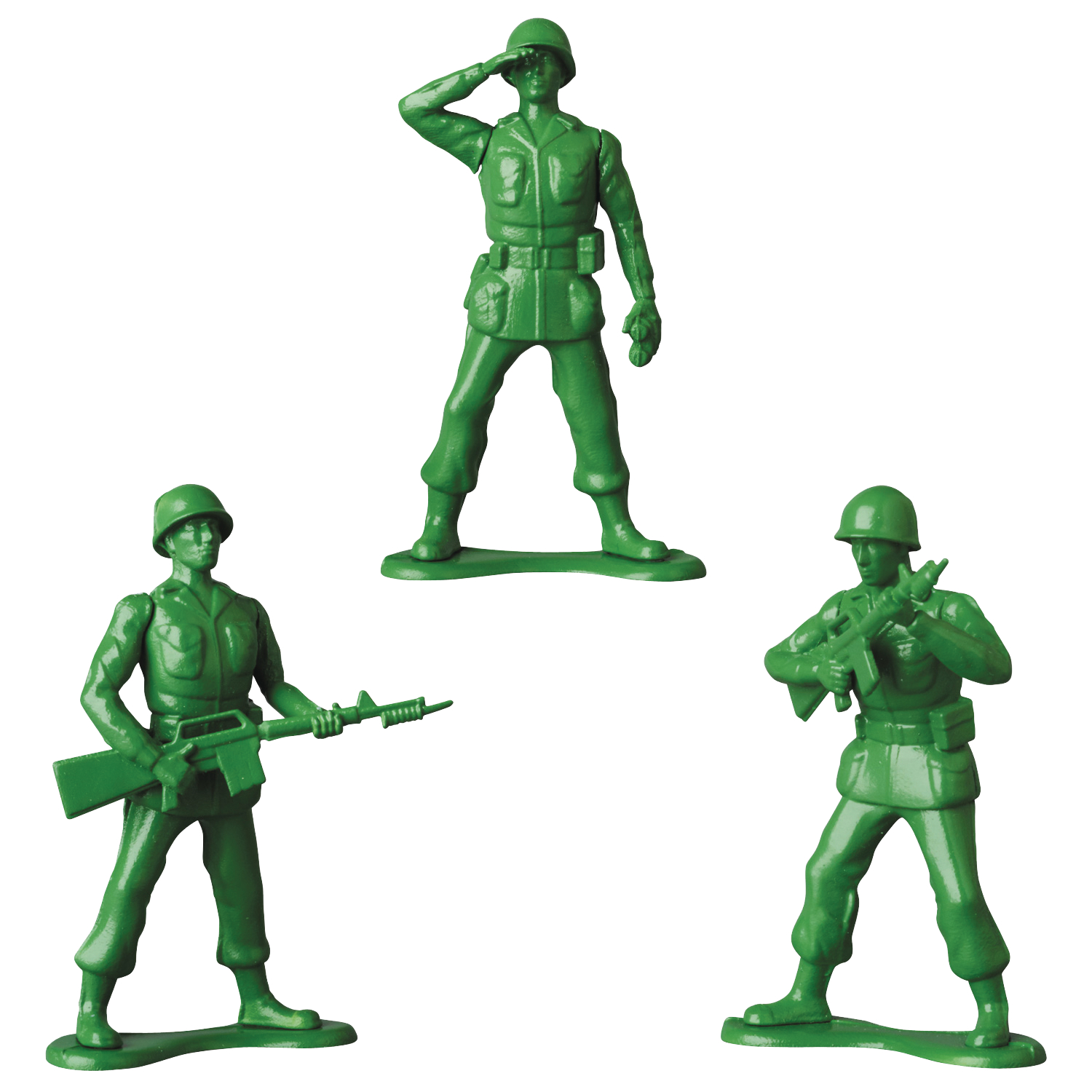 green characters from toy story
