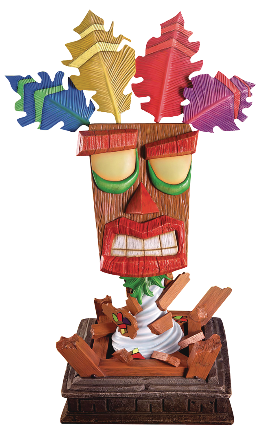 crash bandicoot selfie statue