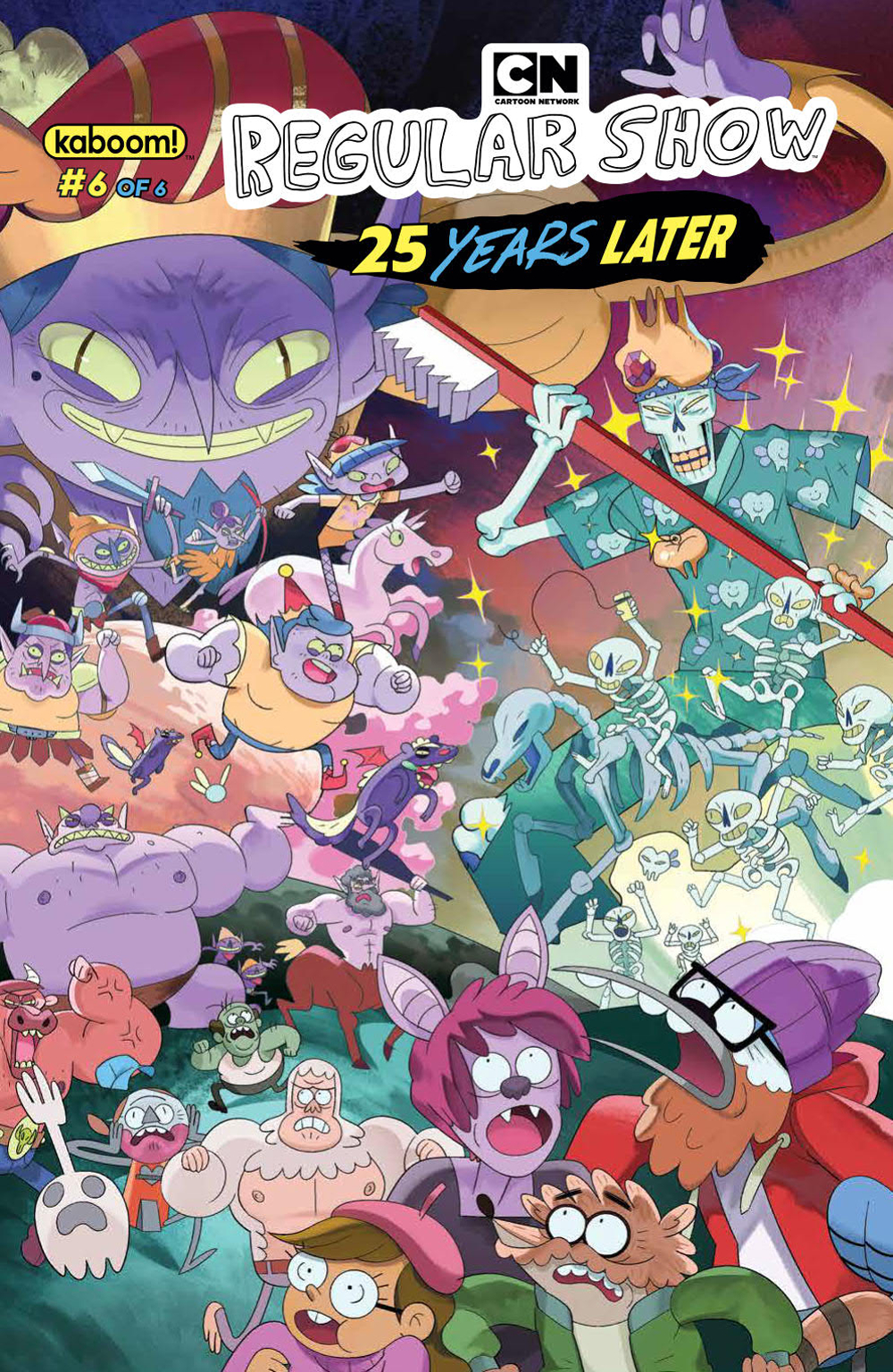 SEP181346 - REGULAR SHOW 25 YEARS LATER #6 (OF 6) - Previews World