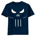 PUNISHER BEYOND SHADOWS NAVY T/S MED
