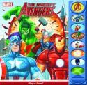 MIGHTY AVENGERS 8 BUTTON PLAY A SOUND HC