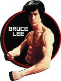 BRUCE LEE CIRCLE FUNKY CHUNKY MAGNET