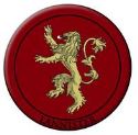 GAME OF THRONES EMBROIDERED PATCH LANNISTER