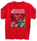 DUNGEONS AND DRAGONS ORIGINS RED T/S XL