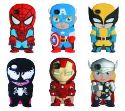 MARVEL CHARA-COVERS IPHONE 4/4S 12PC CASE ASST