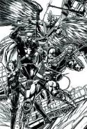 JUSTICE LEAGUE OF AMERICA #3 BLACK & WHITE VARIANT ED
