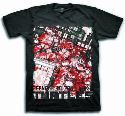 TMNT CLASSIC COVER RED PX BLK T/S MED