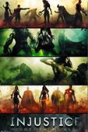 INJUSTICE BANNERS 22X34 POSTER