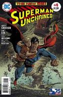 SUPERMAN UNCHAINED #4 75TH ANNIV VAR ED BRONZE AGE