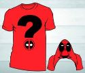 DEADPOOL QUESTION MARK PX RED T/S MED