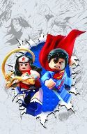 SUPERMAN WONDER WOMAN #13 LEGO VAR ED