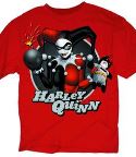 HARLEY QUINN BOMB PX RED T/S XL
