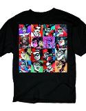 DC HEROES HARLEY QUINN CELLS PX BLK T/S SM