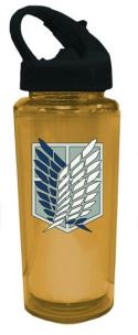 ATTACK ON TITAN SCOUT SYMBOL WATER BOTTLE