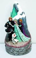 DISNEY TRADITIONS FROZEN CARVED BY HEART FIG