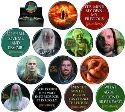 LORD OF THE RINGS 144 PIECE BUTTON ASST