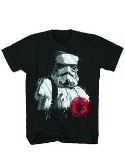 STAR WARS STORM PAINTING BLK T/S SM