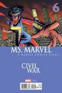 MS MARVEL #6 MCKONE CIVIL WAR VAR