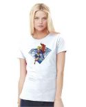 SUPERGIRL BY TURNER WOMENS T/S LG